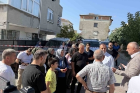 Büyükçekmece’de boşaltılan binalarda inceleme devam ediyor