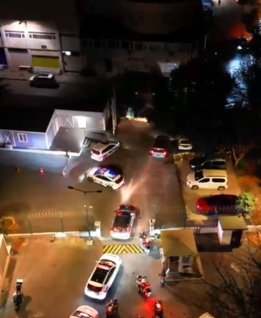 Sarıyer’de polis ekiplerinden sokaklarda ‘Akşam Sürprizi’