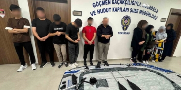 Tekirdağ’da göçmen kaçakçılığı operasyonu: 15 kişi yakalandı