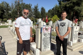 Milli yüzücü Doğukan Ulaç, şampiyonluğunu Şehit Pilot Yüzbaşı Cengiz Topel’e adadı