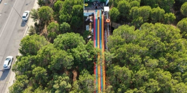 Pendik’te adrenalin ve eğlence bir arada: 161 metrelik dev kaydırak açıldı