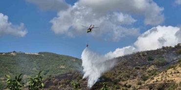 Tekirdağ’daki makilik yangını kontrol altına alındı