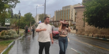 Tekirdağ’da beklenen yağmur geldi