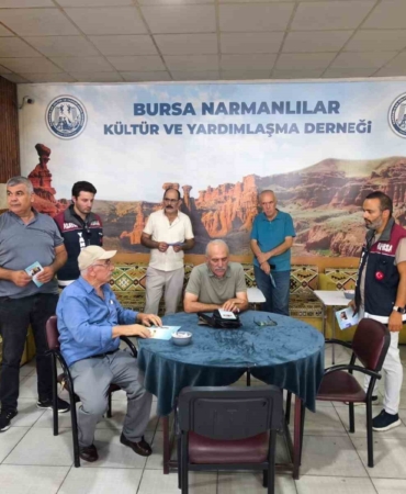 Bursa’da dolandırıcılara karşı 100 bin kişiye bilgilendirme