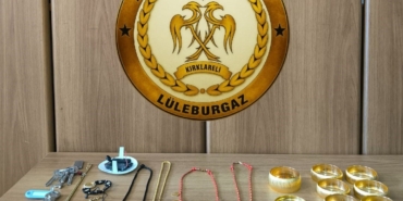 Kırklareli’nde hırsızlık şüphelisi yakalandı