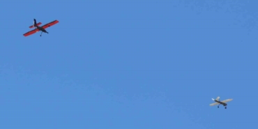 Gökçeada’da TEKNOFEST’in 3’üncü gününde İHA’lar gökyüzünde kıyasıya mücadele etti