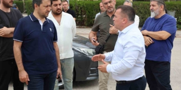 Bilecik’te yıllardır yapımına devam eden stadyum inşaatında inceleme