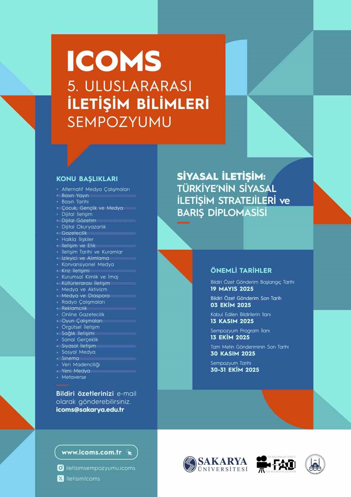 Türkiye’nin barış diplomasisi Sakarya’da masaya yatırılacak