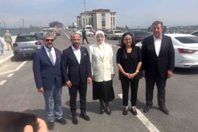Yalova’da çöken hastane yolu yapılarak yeniden trafiğe açıldı