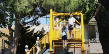 Küçükçekmece Belediyesi macera parklarına ziyaretçi akını