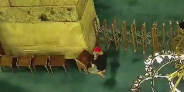 Ayasofya Camii’nde yangın çıkardıktan sonra kaçan şüpheli kamerada