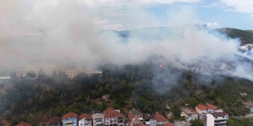 Kocaeli’de ağaçlık alana sıçrayan yangın kontrol altına alındı