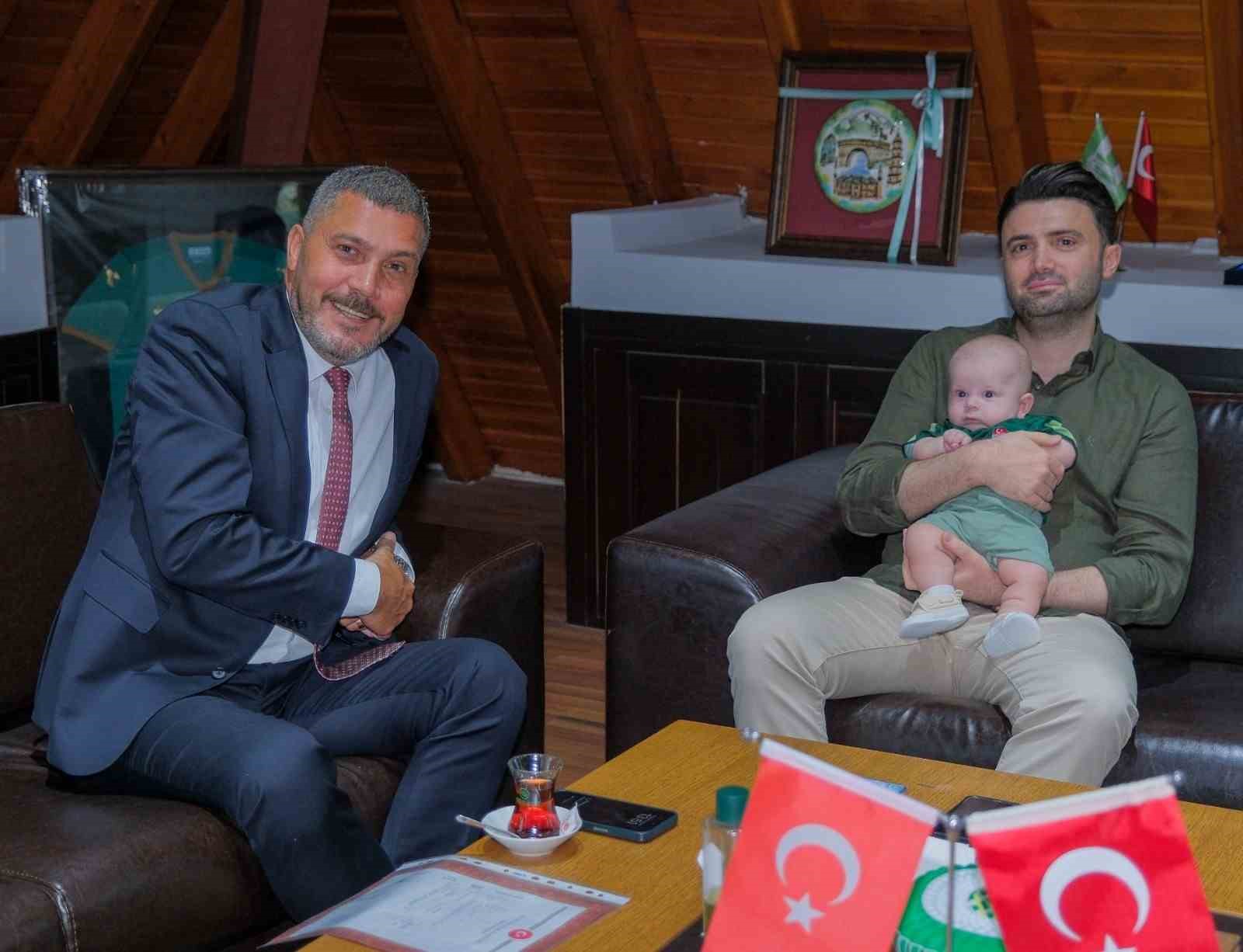 Bursaspor’dan Çağan Ata Taran için anlamlı destek