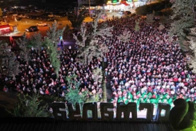 Ormanya gece sineması 5 bin katılımcıyla rekor kırdı