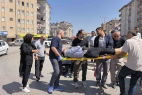 İnegöl’de motosiklet ile kamyonet çarpıştı