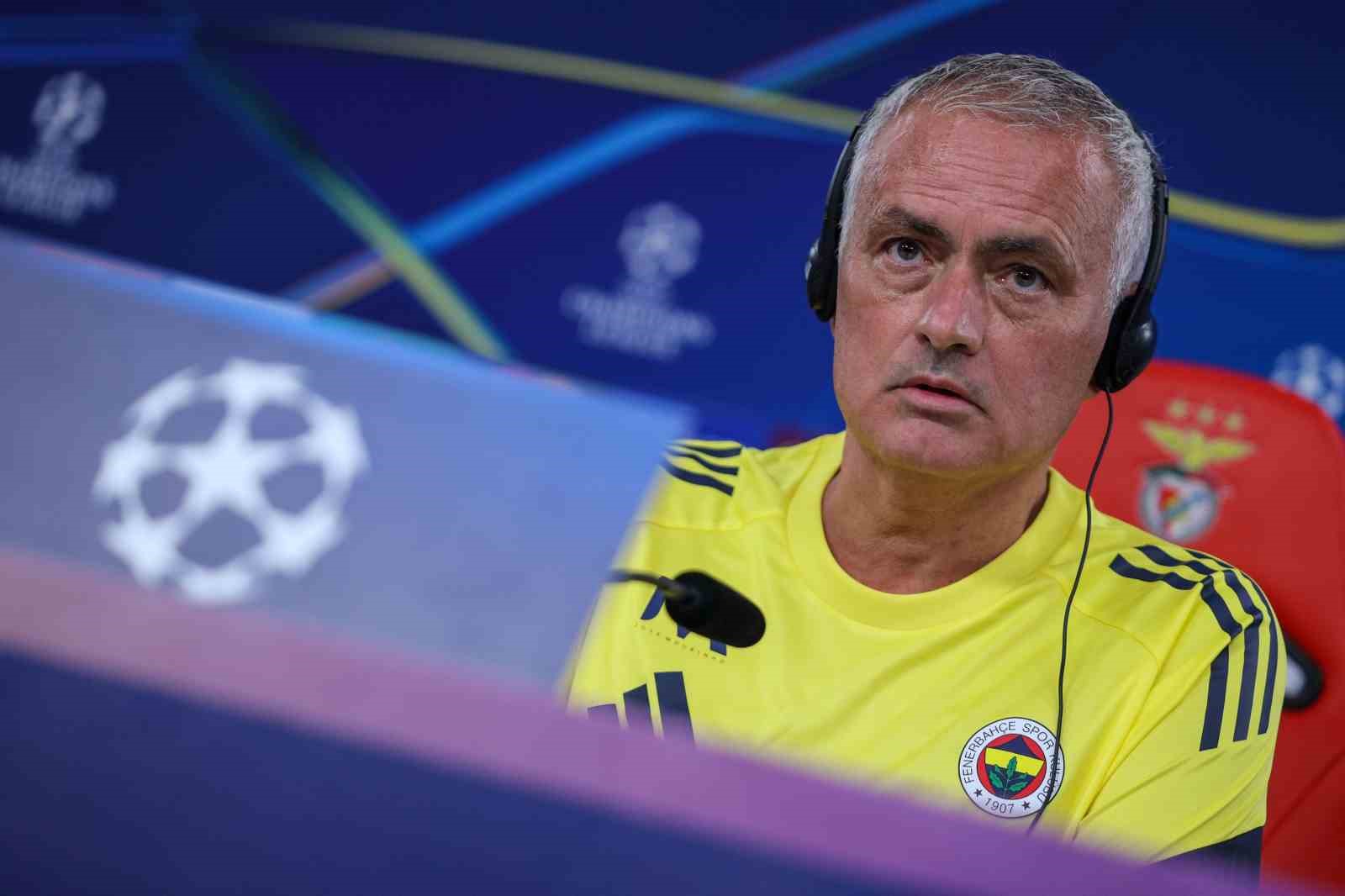 Jose Mourinho: "Yarın tek hedefimiz var, o da kazanmak"