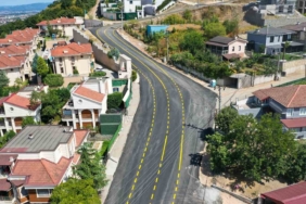 Tantaoğlu Caddesi’ne bin 500 ton aşınma asfaltı serildi