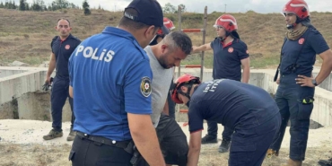 Hırsızlık için indiği kuyuda mahsur kalınca yakalandı