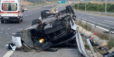Kuzey Marmara’daki kazada anneden sonra oğlu da hayatını kaybetti
