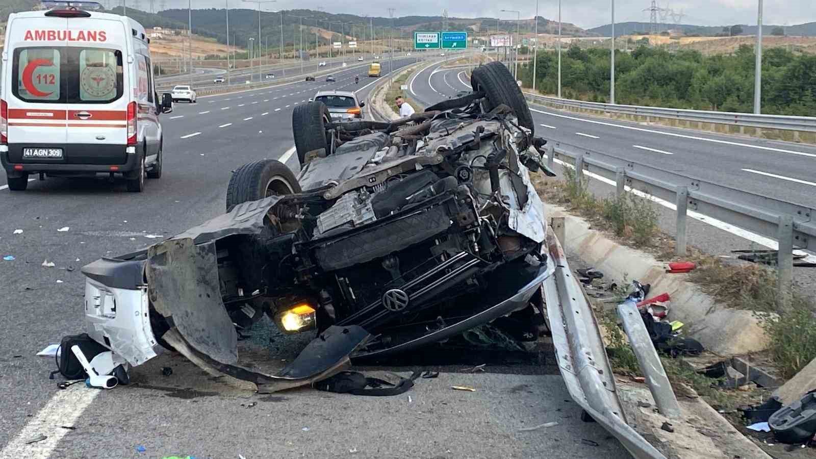 Kuzey Marmara’daki kazada anneden sonra oğlu da hayatını kaybetti