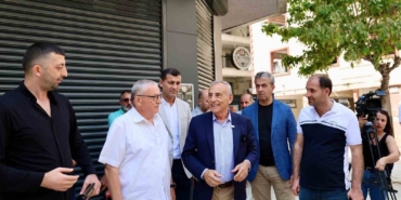 Küçükçekmece’de kentsel dönüşüm neticesinde 14 binanın yıkımına başlandı