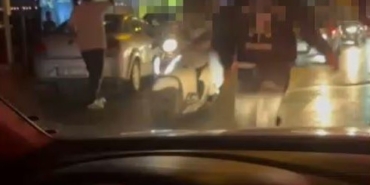 Sarıyer’de önünü kestikleri sürücüyü tehdit eden 2 çocuk gözaltına alındı