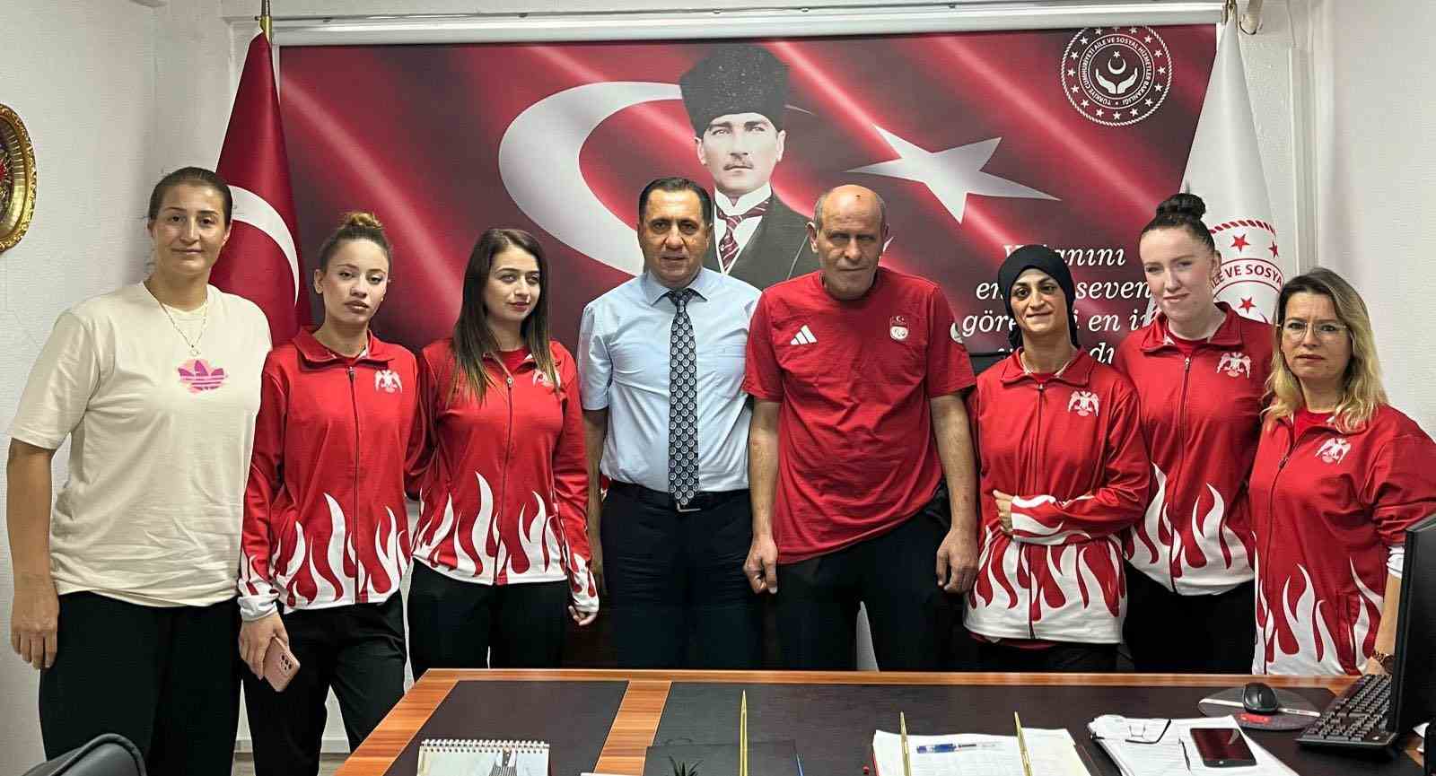 Bilecik’te engelli sporculara ve görme engellilere destek