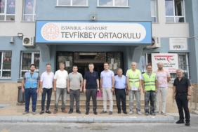 Başkan Vekili Can Aksoy’dan okullarda yapılan çalışmalara inceleme