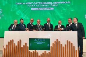 Borsa İstanbul’da ‘Gong’ Damla Kent Projesi Gayrimenkul Sertifikası için çaldı