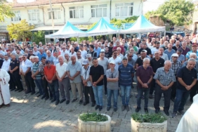 Burhaniye’de eski başkan Naci Söyler son yolculuğuna uğurlandı