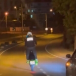 Arnavutköy’de motosikletle tehlikeli hareketler yapan sürücüye 3 bin 160 TL ceza