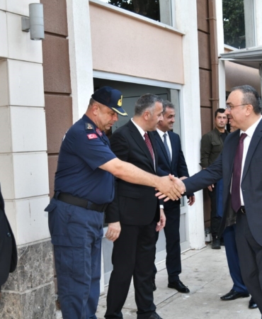Tekirdağ İl Jandarma Komutanı Çetin’e veda programı düzenlendi