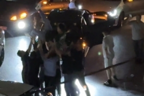 Şişli’de asker konvoyu trafiği felç etti, o anlar kamerada