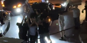 Şişli’de asker konvoyu trafiği felç etti, o anlar kamerada