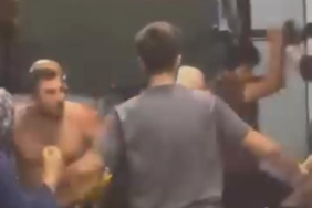 Bursa’da esnaf kavgası kamerada: Sandalyeler havada uçuştu