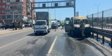 Esenyurt E5’te korku dolu anlar