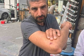 Florya’da bir motosikletli facianın eşiğinden döndü: Araçların altında kalmaktan son anda böyle kurtuldu