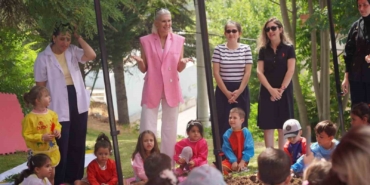 Belediye Başkanı Subaşı, Cemal Süreya Atölyesi’nde çocuklarla bir aradaydı