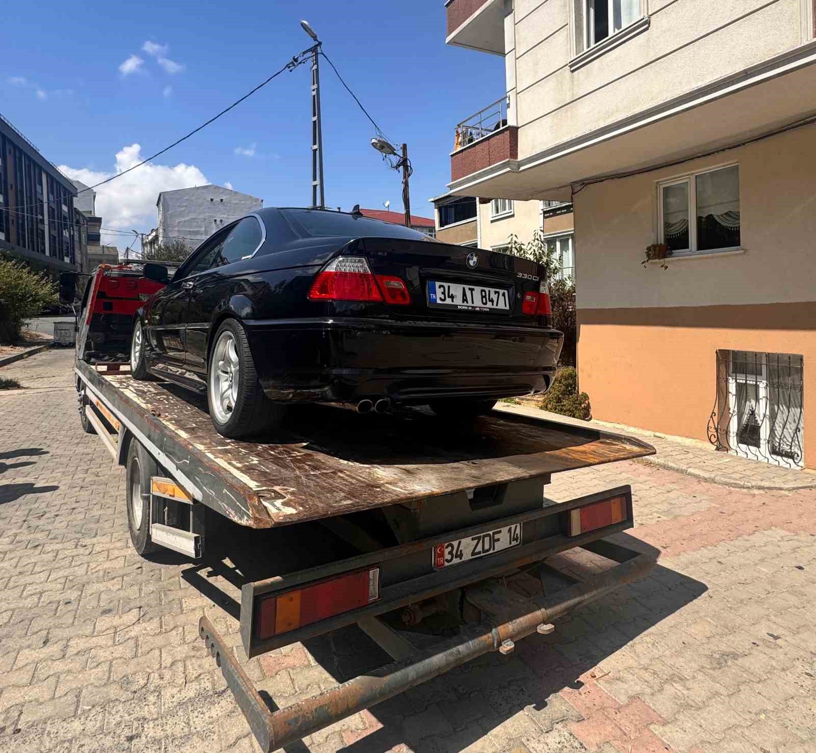 Arnavutköy’de drift yapan sürücüye 48 bin 559 TL ceza