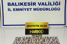 Ayvalık’ta narkotik polisleri 265 adet uyuşturucu hap ele geçirdi
