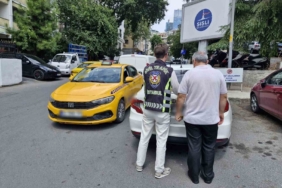 Fatih’te yolcu seçen ticari taksi şoförü yakalandı