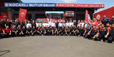 Kartepe’ye yeni itfaiye binası kazandırıldı