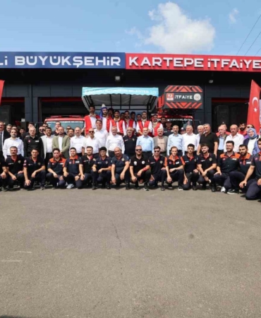 Kartepe’ye yeni itfaiye binası kazandırıldı