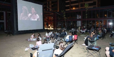 Pancar Deposu’nda açık havada sinema keyfi