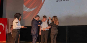 Bursa’da jandarma personeli için rütbe terfi töreni düzenlendi