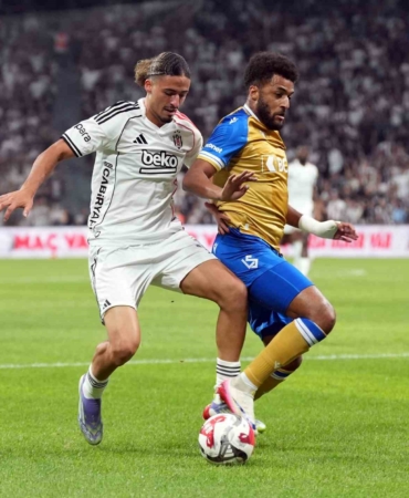 UEFA Konferans Ligi: Beşiktaş: 0 - Lausanne: 1 (İlk yarı)