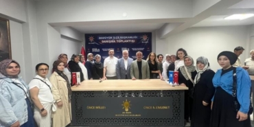 AK Parti heyeti Bozüyük’te bir araya geldi