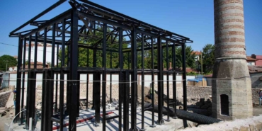 Edirne’de yarım minaresiyle ayakta kalan tarihi mescit restore ediliyor