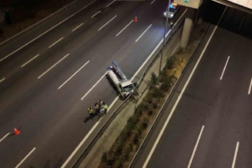 Kuzey Marmara Otoyolu’nda kaza: 1 yaralı