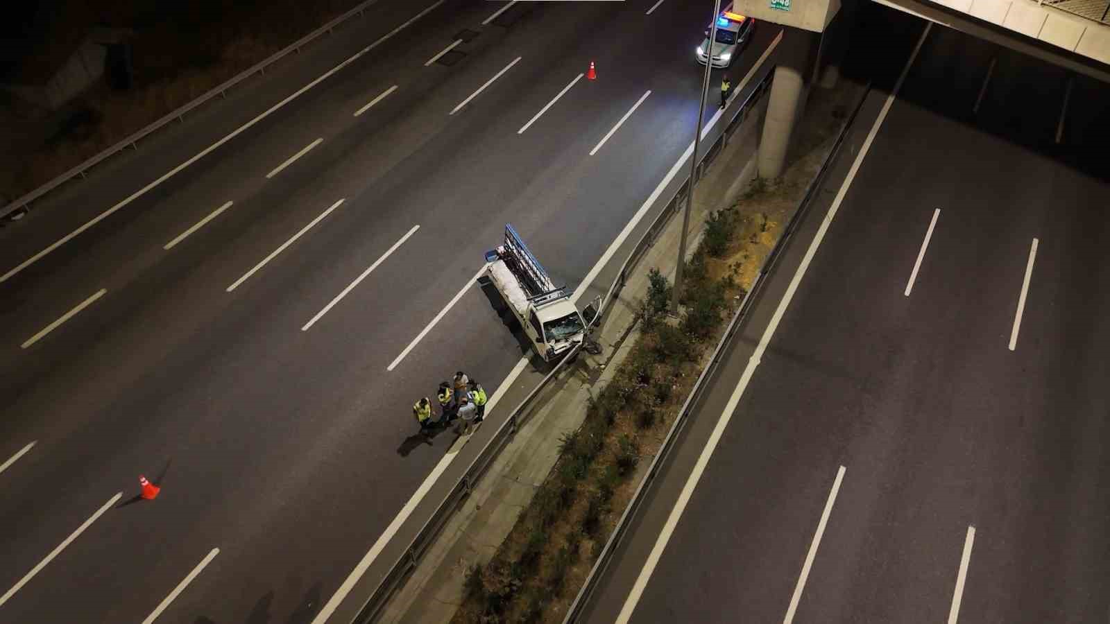 Kuzey Marmara Otoyolu’nda kaza: 1 yaralı